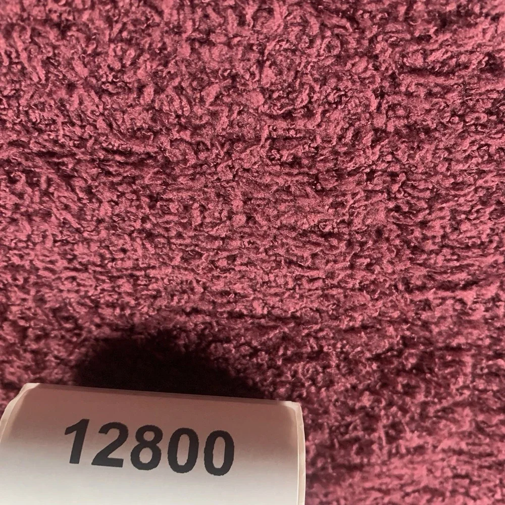Steve‎ Madden Women's Tank Top S Sleep Chenille Fuzzy Scoop Neck Red Zinfandel